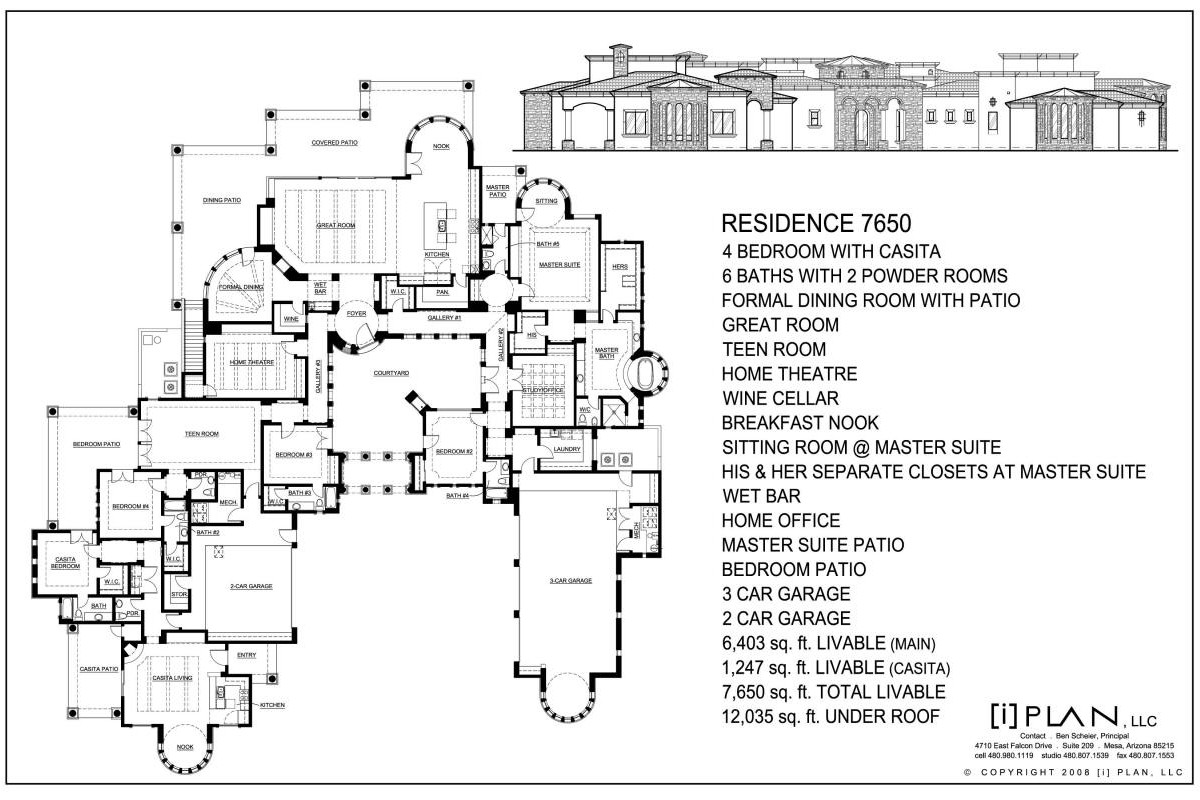 Floor Plans 7 501 Sq Ft To 10 000 Sq Ft 