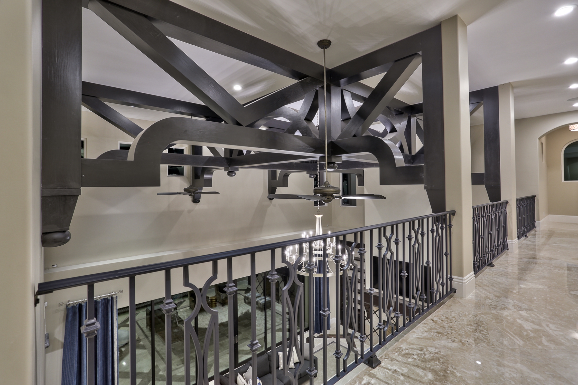 Great Ceiling Rouffignac Sawyer Residence - Great Room Ceiling - I PLAN, LLC - Arizona's Premier ...