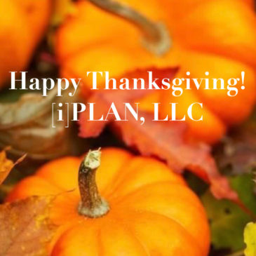 ‪Happy Thanksgiving from all of us at I PLAN, LLC!